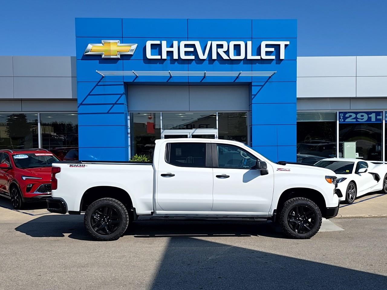 2026 Chevrolet Silverado 1500 Crew Cab Short Box 4-Wheel Drive Custom Trail Boss Photo