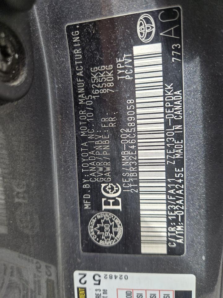 2006 Toyota Corolla CE Photo