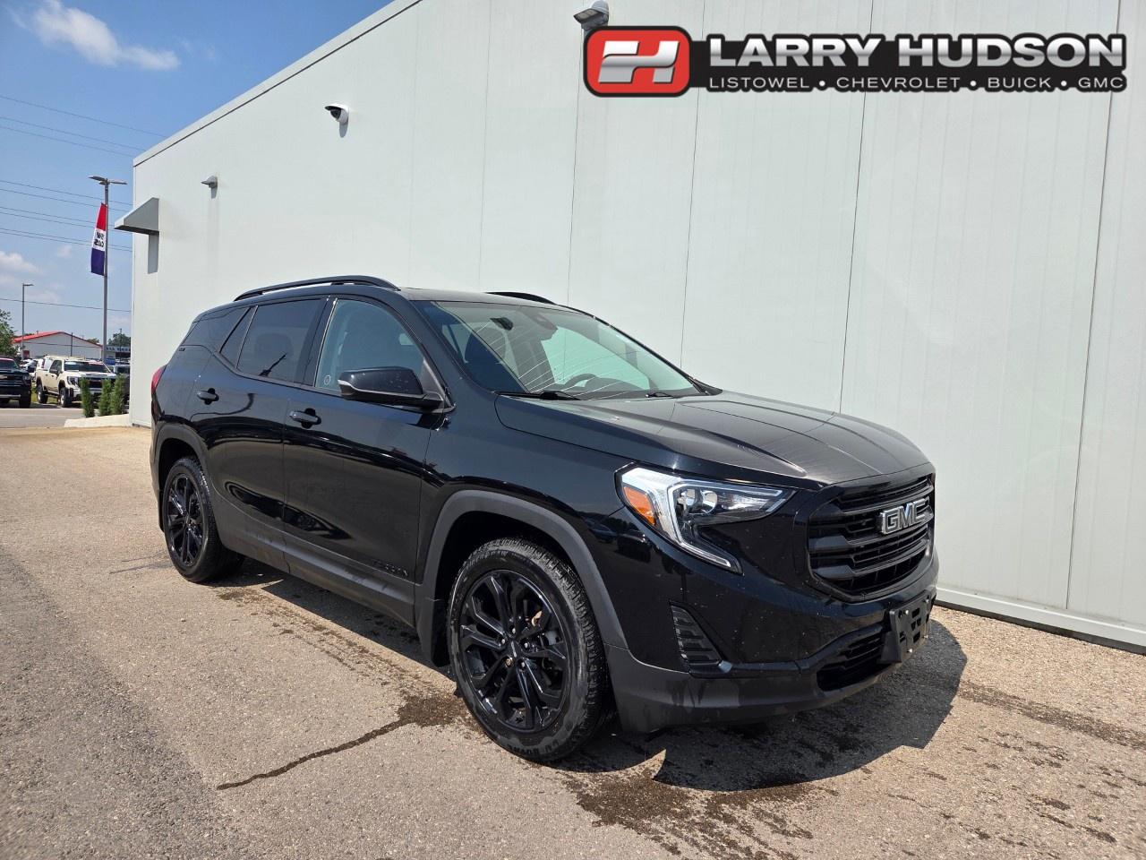 <p><span style=color:rgb( 0 , 0 , 0 )>This Terrain features a 1.5L 4-Cylinder Engine, 9-Speed Automatic Transmission, All-Wheel Drive, Ebony Twilight Metallic Exterior, Jet Black Cloth Interior, Power Sunroof, Heated Front Seats, 8-Way Power Driver Seat, Power Windows/Door Locks, Remote Vehicle Start, High Definition Rear Vision Camera, Rear Park Assist, Driver Safety Alert Seat, GMC Infotainment 7" Colour Touch Screen with Navigation, Adaptive Cruise Control, Automatic Climate Control, Teen Driver Settings, Power Liftgate, HID Headlamps, Black Emblems, Luggage Rack Side Rails, Tire Pressure Monitor, 19" Black Aluminum Wheels, Onstar® Services Available, Onstar® 4G LTE Wi-Fi Hotspot Capable, SiriusXM Satellite Radio Services Available.</span></p><p><em>The Larry Hudson Group is a family run automotive organization that has enjoyed growth for over 42 years of business. We have a great selection of new inventory and what we feel are the best reconditioned used cars in Ontario. Hudsons NEED your trade. We can offer you top market value for your current vehicle. Please come and partake in a great buying experience with the Larry Hudson Group in Listowel. FREE CarFax report available with every used vehicle!</em></p>