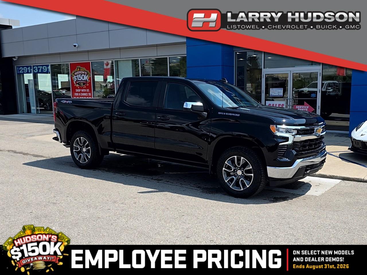 HUDSONS HAS IT! See it - Drive it - Own it - LOVE it. At Larry Hudson Chevrolet Buick GMC we make car buying a breeze! New car pricing with $0 down approvals are among your options (*on approved credit). There are a variety of finance and lease options available. Also expect top dollar for your trade-in! Selling price/payment shown includes cash incentive(s). Does not include HST & Licensing. Bi-Weekly payments reflect current Chevrolet Buick and GMC incentives. We have professional Product Specialist to guide you through your vehicle purchase. Contact us for more info! 1-800-350-3325