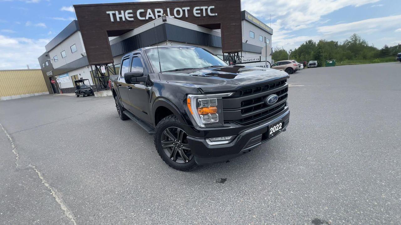 2022 Ford F-150 Lariat 4X4, HEATED/COOLED LEATHER SEATS, POWER TAILGATE, BACK UP CAM, CRUISE CONTROL, POWER FOLDING MIRRORS Photo