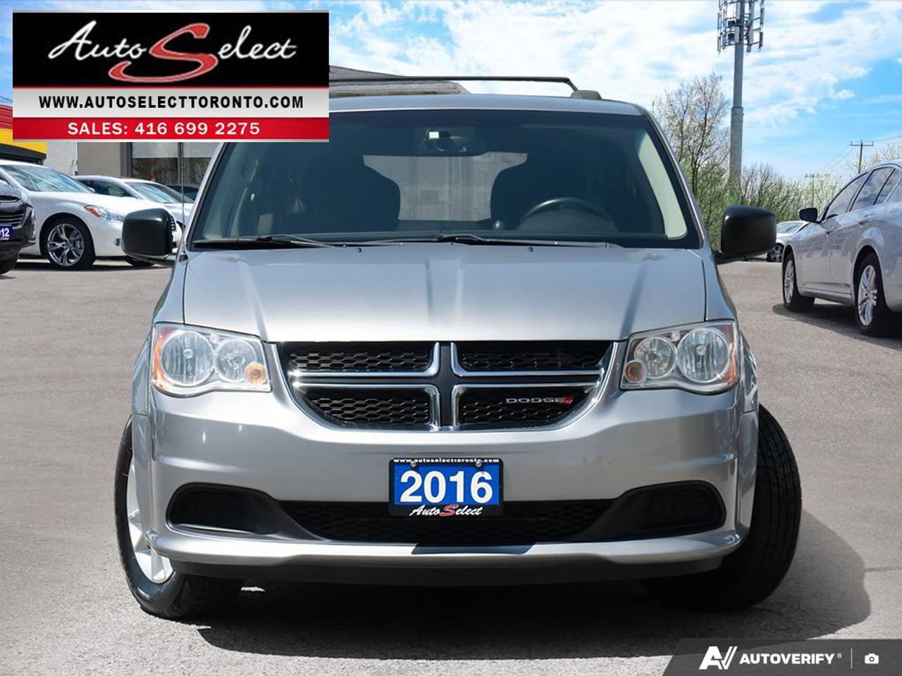 2016 Dodge Grand Caravan SXT DVD Entertainment Pkg - 7 Seater - Well Maintained Photo