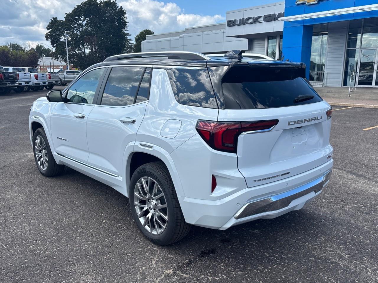2027 GMC Terrain Denali New Luxurious 5 Passenger AWD SUV with Panoramic Sunroof, Heated and Cooled Front Seats, Heated Steering Wheel, Heated Rear Outboard Seats, Rainsense Front Wipers with Heated Wiper Park, 15 Diagonal T Photo