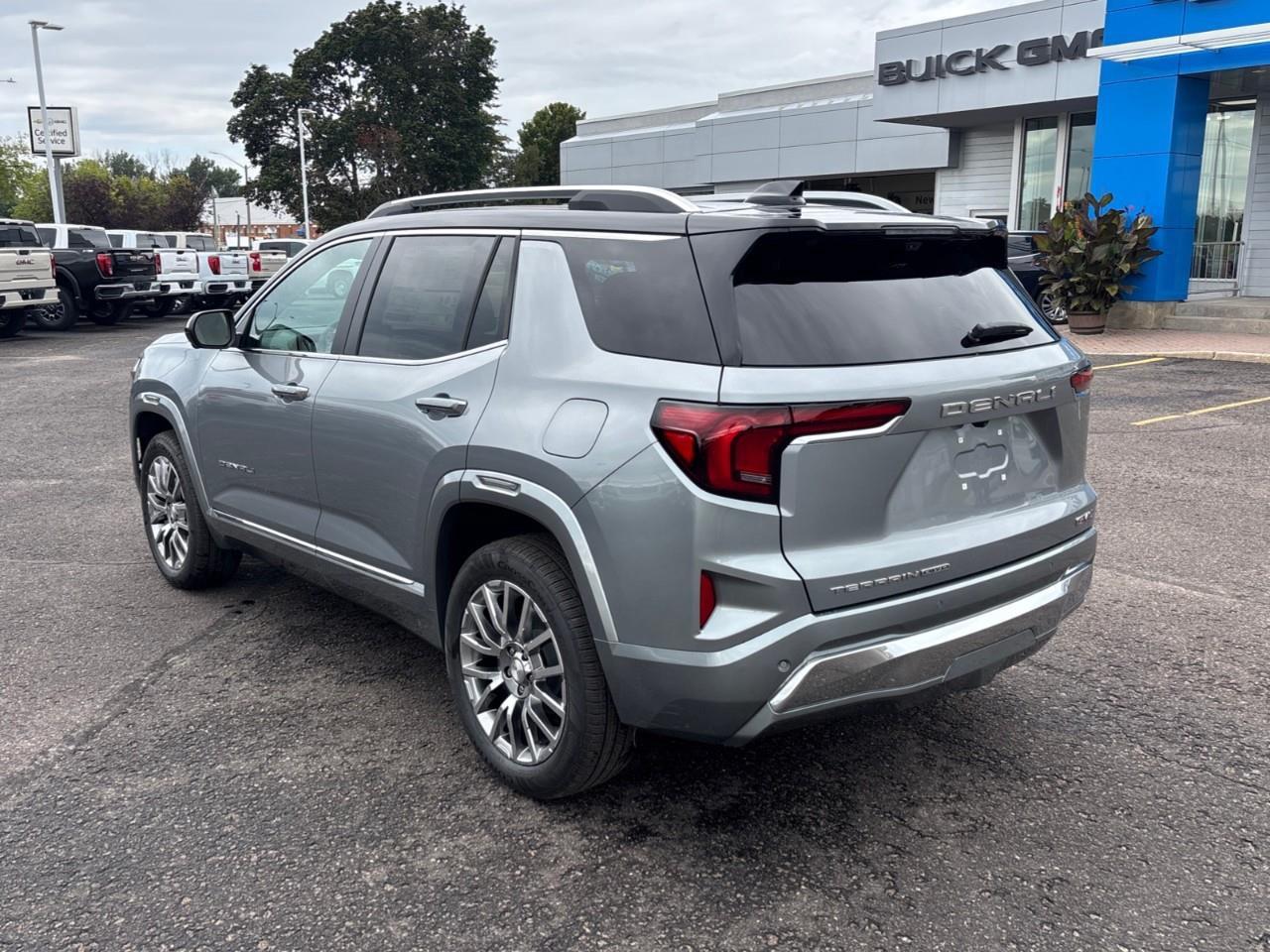 2027 GMC Terrain Denali New Luxurious 5 Passenger AWD SUV with Panoramic Sunroof, Heated and Cooled Front Seats, Heated Steering Wheel, Heated Rear Outboard Seats, Rainsense Front Wipers with Heated Wiper Park, 15 Diagonal T Photo