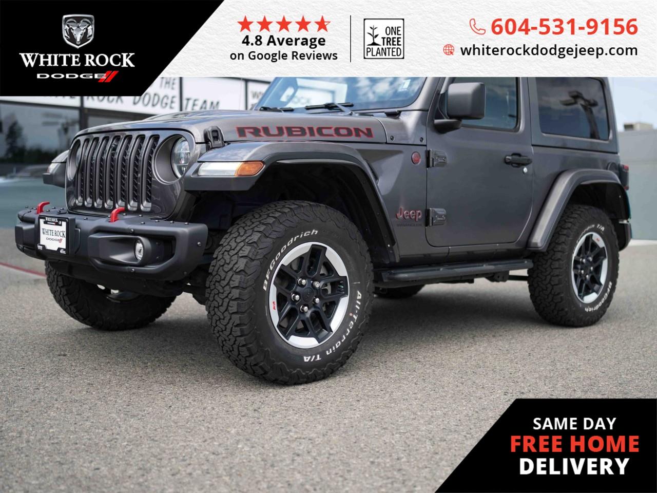 Used 2021 Jeep Wrangler RUBICON for sale in Surrey, BC
