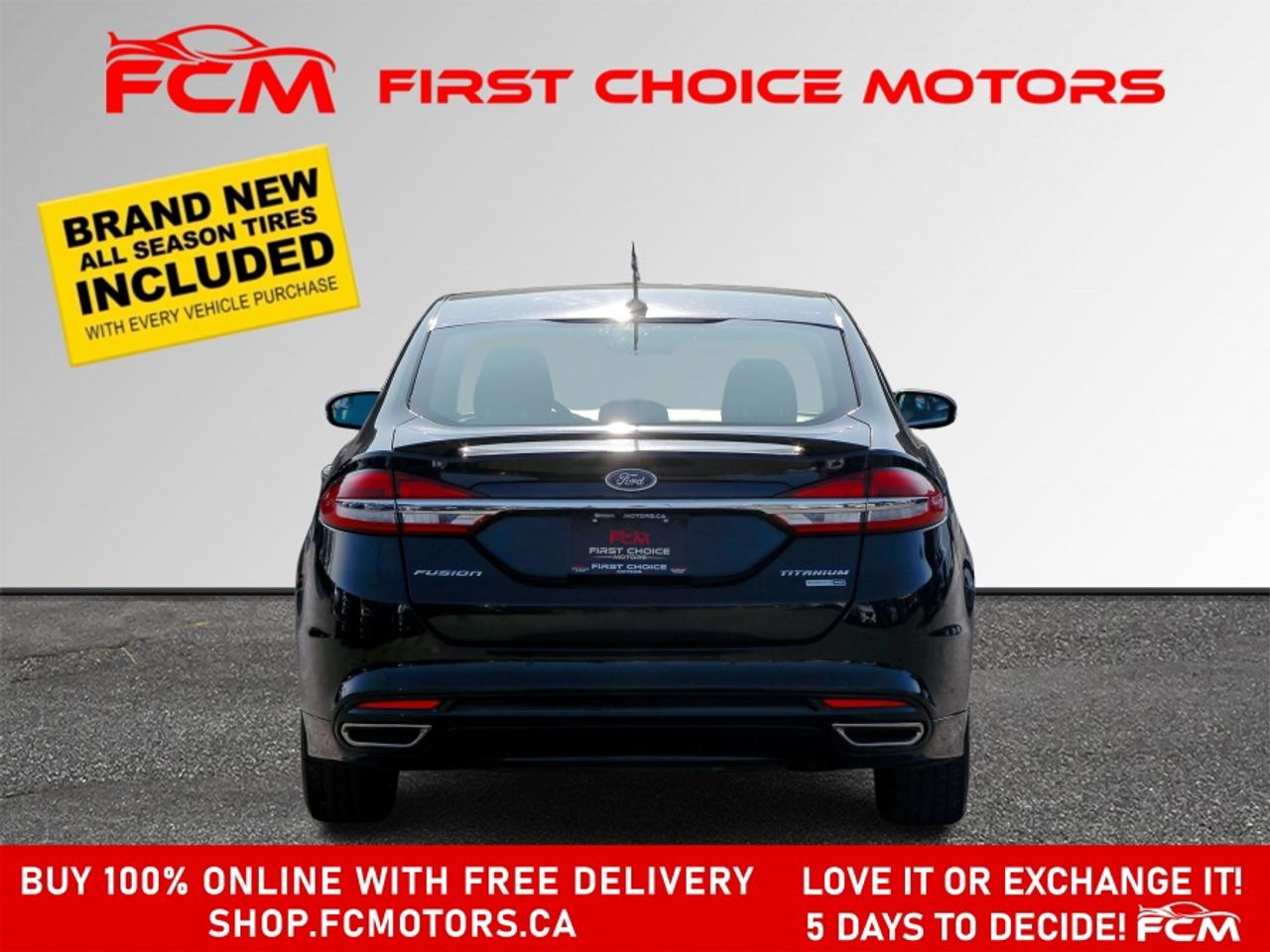 2018 Ford Fusion TITANIUM AWD ~AUTOMATIC, FULLY CERTIFIED WITH WARR Photo