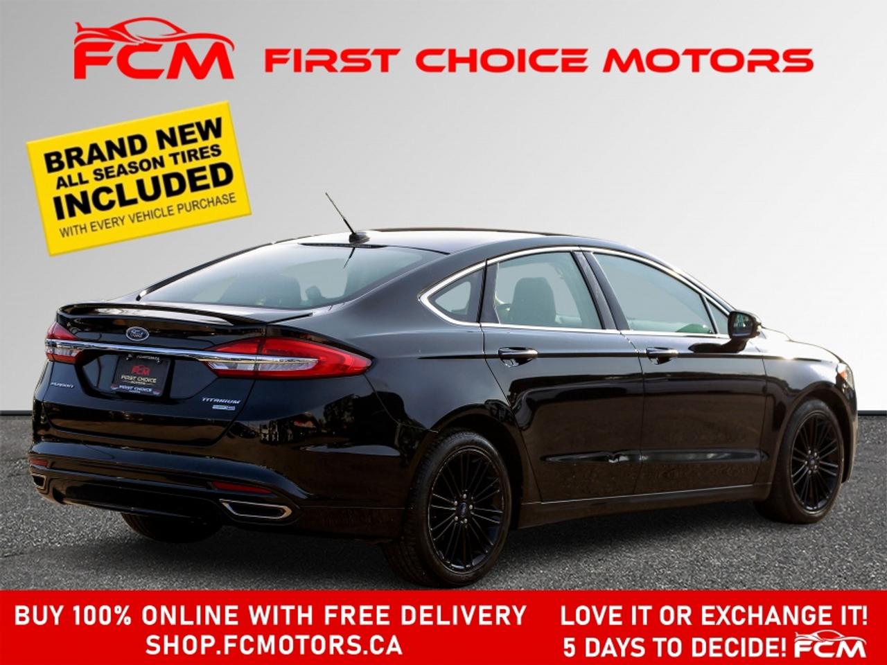 2018 Ford Fusion TITANIUM AWD ~AUTOMATIC, FULLY CERTIFIED WITH WARR Photo