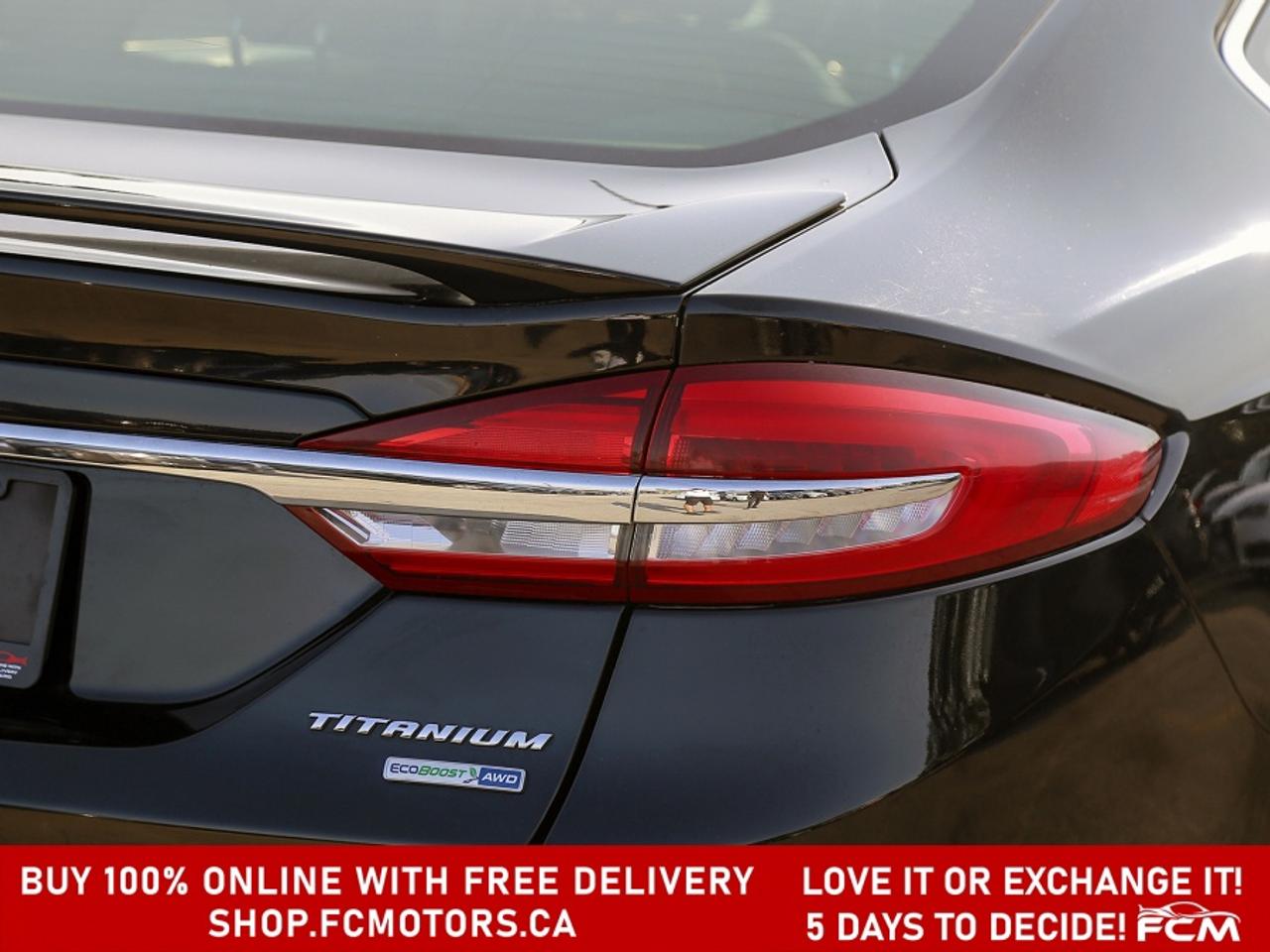 2018 Ford Fusion TITANIUM AWD ~AUTOMATIC, FULLY CERTIFIED WITH WARR Photo