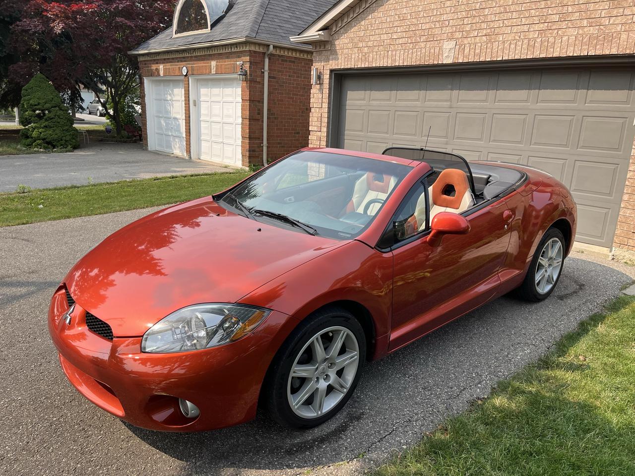 Used 2007 Mitsubishi Eclipse GT-P CONVERTIBLE V6 -ONLY 122K KMS! 1 SENIOR OWNER for sale in Toronto, ON