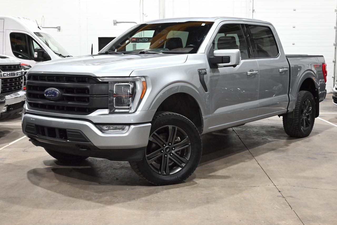 <font color=#000000><span><span>Financing & Warranty Available!</span><span><br></span></span></font><span><br></span><span><span>SuperCrew w/ 5.5ft. Box</span></span><span><br><br></span><span>Key Features:</span><span><br></span><span><br></span><span>- 4x4<br>- Equipment Group 502A<br>- LARIAT Sport Package<br>- FX4 Off-Road Package<br>- Ford Co-Pilot360 Assist 2.0 Technology<br>- Cooled & Heated Front Seats<br>- Heated Rear Seats<br>- Heated Steering Wheel<br>- Remote Start<br>- Intelligent Adaptive Cruise Control w/ Stop & Go<br>- Apple CarPlay & Android Auto Compatibility<br>- 12-Inch Digital Instrument Cluster Screen<br>- 12-Inch LCD Center Stack Touchscreen<br>- Navigation w/ Enhanced Voice Recognition<br>- Twin-Panel Moonroof<br>- 8-Speaker B&O Premium Sound System w/ Subwoofer<br>- Rear Vision Camera<br>- Forward & Reverse Sensing System<br>- Blind Spot Information System (BLIS) w/ Cross-Traffic Alert<br>- Lane Centering & Speed Sign Recognition<br>- Lane-Keeping System<br>- Evasive Steering Assist<br>- Intersection Assist<br>- Reverse Brake Assist<br>- Pre-Collision Assist w/ Automatic Emergency Braking<br>- Post-Collision Braking<br>- Auto High Beams<br>- Rain-Sensing Windshield Wipers<br>- FordPass Connect w/ 4G LTE Wi-Fi Hotspot Capability<br>- LED Projector Headlamps w/ Dynamic Bending<br>- LED Fog Lamps w/ Cornering Lamps<br>- LED Taillamps<br>- LED Cargo Box Lighting<br>- Unique Finish on Instrument Panel, Media Bin Lid & Door-Trim Accents<br>- Dark Grey Grille<br>- Body-Colour Bumpers<br>- Trailer Tow Package<br>- Pro Trailer Backup Assist<br>- Trailer Brake Controller<br>- Smart Trailer Tow Connector<br>- 3.55 Electronic-Locking Rear Axle<br>- 11,300lb. Towing Capacity<br>- 3.5L EcoBoost 6-Cylinder Engine (400HP & 500lb.-ft. of Torque)<br><br><span>Exterior Colour:</span> Iconic Silver<br><span>Interior Colour:</span> Black<br><br><span>Manufacturers Brochure:</span> </span><a href=https://cdn.dealereprocess.org/cdn/brochures/ford/2021-f150.pdf target=_blank><span>https://cdn.dealereprocess.org/cdn/brochures/ford/2021-f150.pdf</span></a><span><br><br></span><span>Unlock a full year of exclusive VIP benefits with your purchase! Enjoy 20% off labour, 25% off tires, free windshield stone chip repairs, and so much more. Visit saskatoonauto.ca for all the details.<br></span><span><br>Honesty Pricing eliminates the haggle hassle by providing you with our lowest possible selling price up front. In fact, it is the lowest price in our market, and we will prove it by disclosing a comprehensive market report of what our competitors are selling similar vehicles for.<br></span><span><br>This vehicle meets our Diamond Certification standard, which begins by selecting only premium quality vehicles and subjecting them to a much more comprehensive inspection process than typical dealerships use. Diamond Certified ensures a clean history, exceptional appearance and problem-free operation.<br></span><span><br>At Saskatoon Auto Connection we sell pre-owned automobiles the way we would like to buy them ourselves. Since 2008, we have been dedicated to providing the highest level of integrity and transparency in our industry, in combination with the highest quality vehicles at the most competitive prices in Saskatchewan. Our friendly staff is ready to positively redefine your expectations of the pre-owned automobile space.</span>