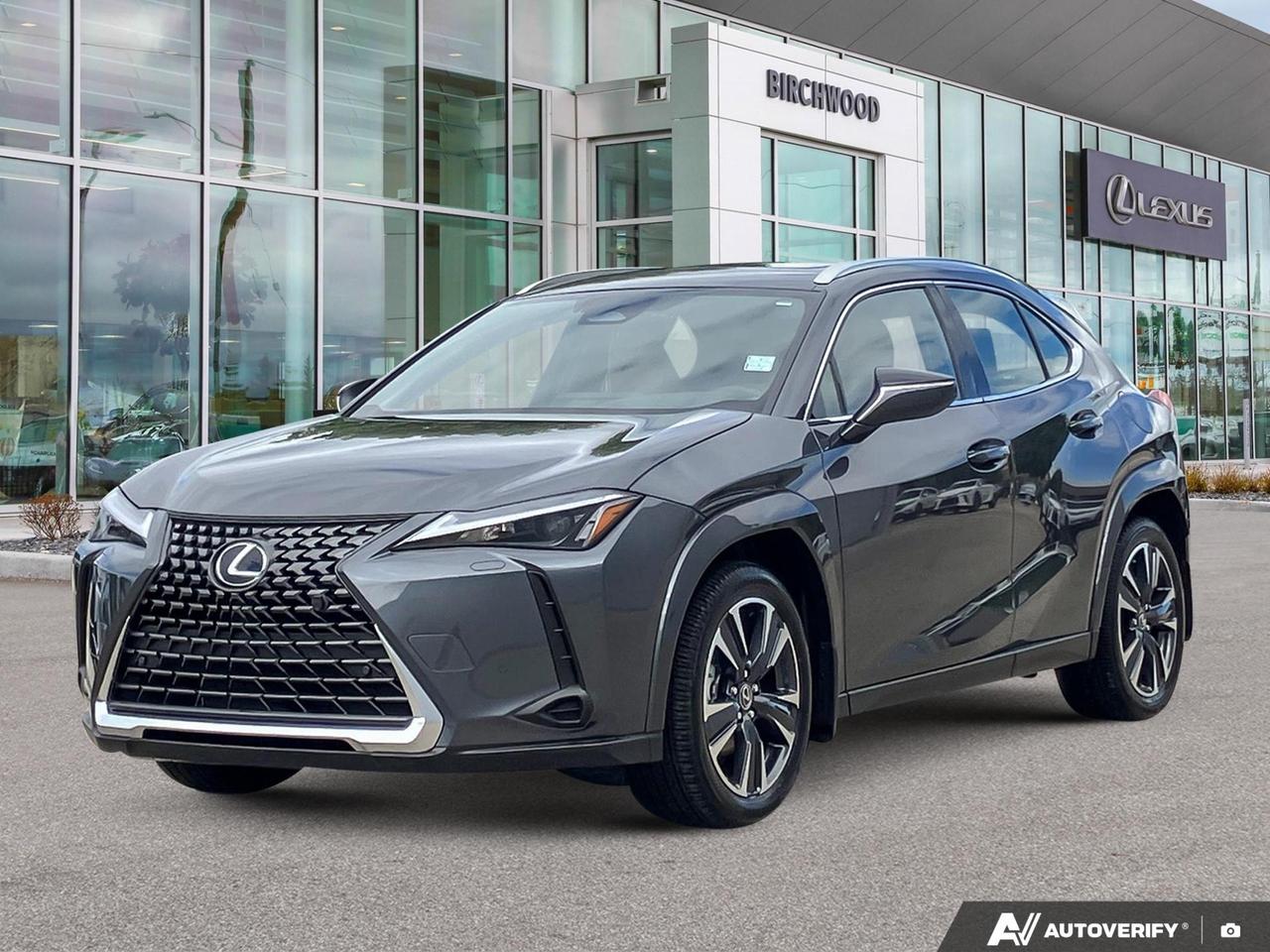 Urban Explorer Redefined
Traverse the city in the avant-garde Lexus UX300h. With all-wheel drive, feel the warmth of heated seats and steering wheel, stay ahead with Android Auto, Apple Car Play, and trust in the added assurance of the Lexus Safety System. Remote start via your phone app completes the luxury package.
*Pricing includes all available rebates.

Birchwood Lexus is a three-time winner of the prestigious Pursuit of Excellence award, which recognizes Lexus dealers in Canada for having the highest possible level of guest satisfaction.  Allow us to show you the best possible guest experience. 

Have a trade? Birchwood Lexus will pay you top dollar for your vehicle - trades of all makes and models are welcome.

Flexible financing is available on most years, makes, and models. Start your purchase online at www.birchwoodlexus.ca or call us today at 204-25-LEXUS (53987)

Toll free Phone: 844-57-LEXUS (53987)

Dealer Permit #5499
Dealer permit #5499