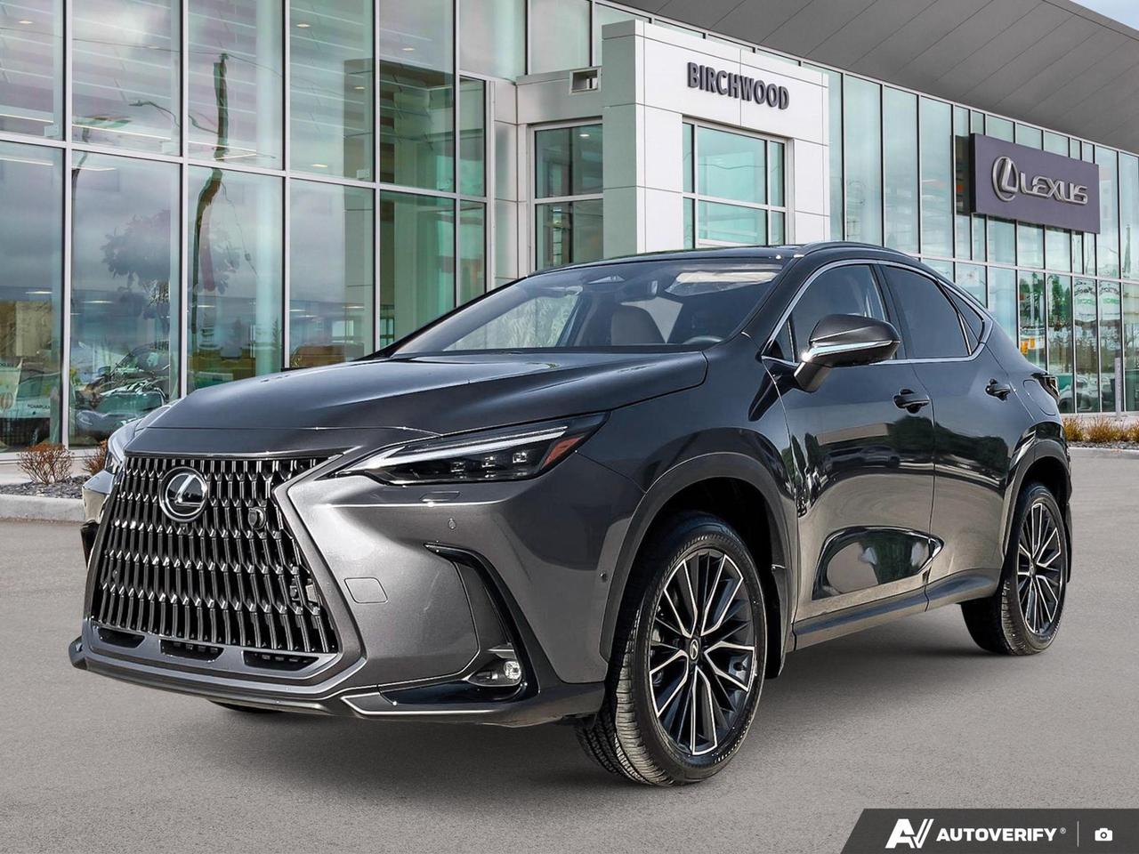 Eco-Precision Meets Luxurious Drive
Revel in the superior blend of hybrid efficiency and luxury with the all-wheel drive Lexus NXh. Ensuring utmost comfort with heated front seats and steering wheel, connect your journeys through Android Auto and Apple Car Play. Travel with the peace of mind provided by the Lexus Safety System and initiate every eco-friendly adventure from your phone.
*Pricing includes all available rebates.

Birchwood Lexus is a three-time winner of the prestigious Pursuit of Excellence award, which recognizes Lexus dealers in Canada for having the highest possible level of guest satisfaction.  Allow us to show you the best possible guest experience. 

Have a trade? Birchwood Lexus will pay you top dollar for your vehicle - trades of all makes and models are welcome.

Flexible financing is available on most years, makes, and models. Start your purchase online at www.birchwoodlexus.ca or call us today at 204-25-LEXUS (53987)

Toll free Phone: 844-57-LEXUS (53987)

Dealer Permit #5499
Dealer permit #5499