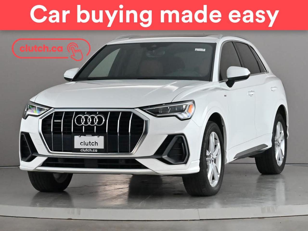 Electric Parking Brake, Brake Assist, Power Tailgate/Hatch and more!<br> <br>Clutch is the largest online used car retailer in Canada, delivering a seamless, hassle-free car-buying experience to drivers everywhere. Shop thousands of used cars online, get the right one delivered to your door, and enjoy peace of mind with our 10-Day Money-Back Guarantee. How sweet is that? To learn more, visit clutch.ca.<br> <br>The top features for this car include:<br> <br>Auto Stop/Start<br>Electric Parking Brake<br>Brake Assist<br>Power Tailgate/Hatch<br>Auto Dimming Rearview Mirror<br>Front Heated Seats<br>Power Lumbar Support<br>Folding Rear Seats<br>Climate Control<br>Dual Zone Front Climate Control<br>Rear Climate Vents<br>Speed-Sensitive Volume<br>Bluetooth Music<br>Touchscreen Display<br>Cruise Control<br>Integrated Garage Door Opener<br>12V Outlet<br>Hands Free Device Connectivity<br>Apple CarPlay<br>Android Auto<br>USB Input<br>Keyless Entry<br>Push Button Start<br>Passive Keyless Entry<br>Lane Departure Warning<br>Blindspot Sensors<br>Rear Collision Warning<br>Rear Collision Mitigation<br>Rear Cross Traffic Alert<br>Pedestrian Detection<br>One-Touch Windows<br>Rain Sensing Wipers<br>Rear Window Defroster<br>Panoramic Sunroof<br>Hill Assistance<br>Automatic High Beams<br>Rear View Camera<br>Power Driver Seat<br>Power Passenger Seat<br>Ambient Lighting<br>Rear Parking Sensors<br>Parking Sensors<br>Heated Steering Wheel<br>Forward Collision Warning<br>Forward Collision Mitigation<br>GPS Navigation<br> <br>Seamless home delivery - Delivery to your door in a matter of days. Available on select packages.<br> <br>Try it out for 10 days - If you do not like it, we will take it back. <br> <br>Quality assured - All cars go through our rigorous 210-point inspection and reconditioning process.<br> <br>Peace of mind - Warranty and protection plans available.<br> <br>Haggle-free - No haggling or hard sells.<br> <br>100% Transparency - Full inspection reports on every car, including high-res photography and a free Carfax report.<br> <br>Listed price is for cash purchase only and does not include taxes, Shipping Fees (if applicable), Delivery Fees (if applicable), government licensing fees.<br> <br>Previous Provincial Registrations:<br>Ontario<br> <br>Stock # 118324