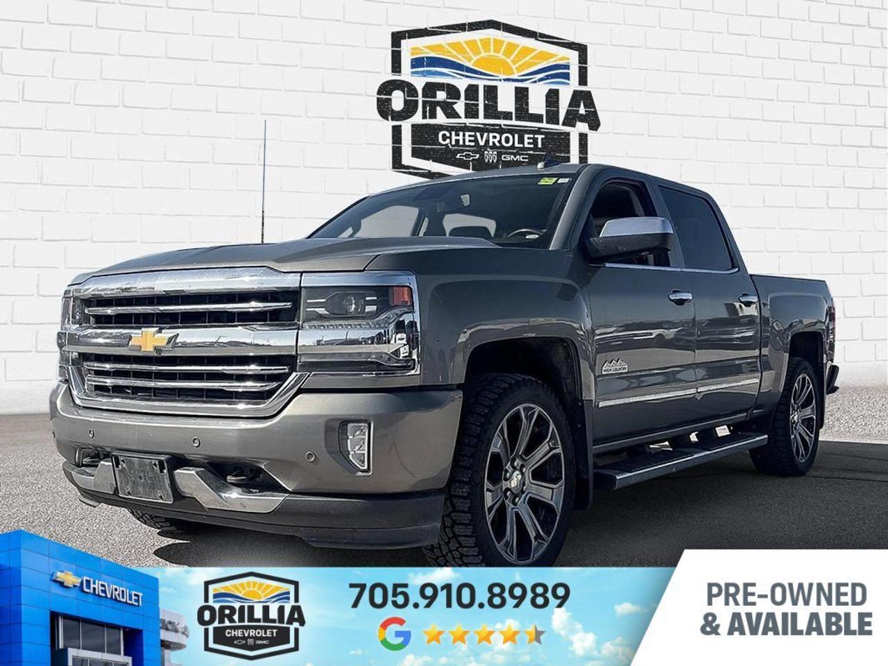 Used 2017 Chevrolet Silverado 1500 High Country | Leather | Premium Sound for sale in Orillia, ON