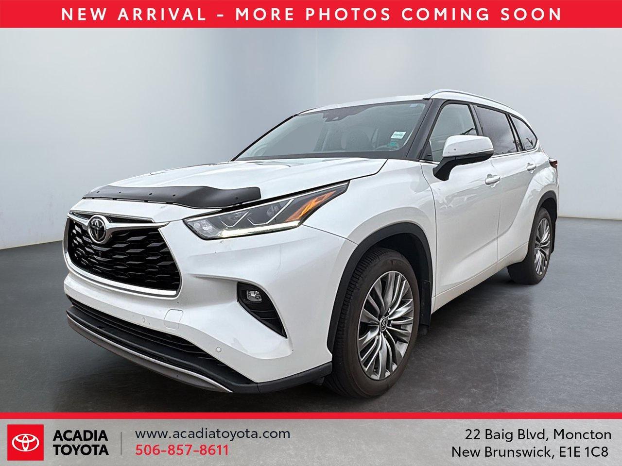 Used 2022 Toyota Highlander LIMITED for sale in Moncton, NB