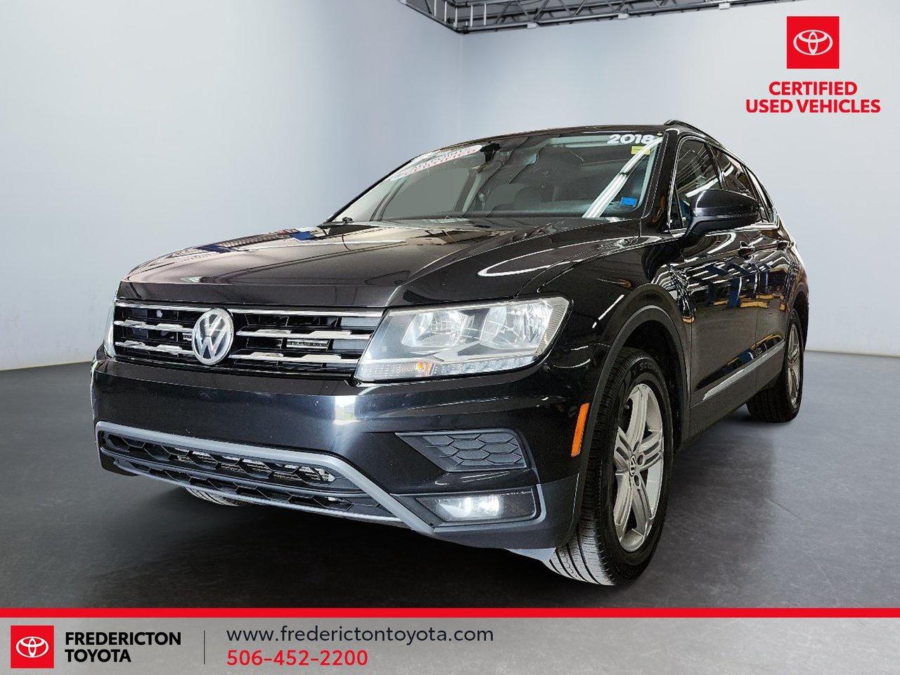 Used 2018 Volkswagen Tiguan COMFORTLINE for sale in Fredericton, NB