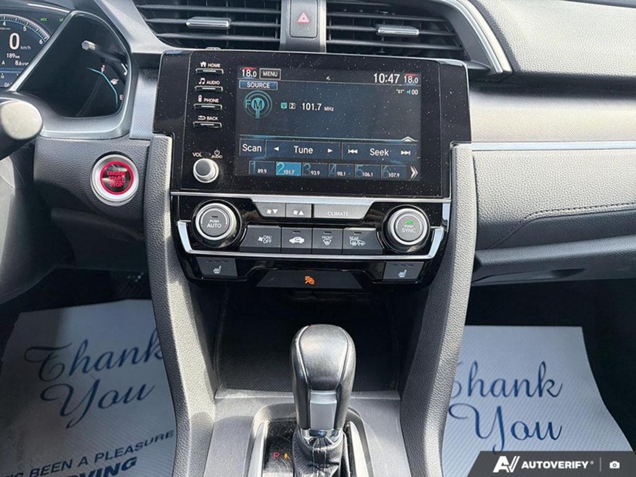 2020 Honda Civic Sedan EX  - Sunroof -  Remote Start Photo