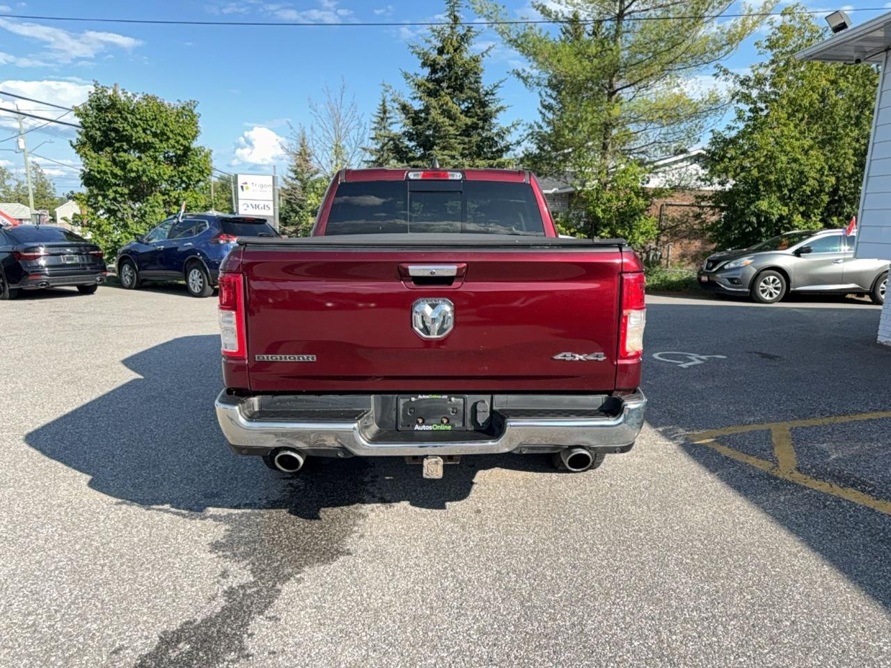 2019 RAM 1500 BIG HORN-5.7L-4X4-HEATED SEATS/WHEEL-20" RIMS Photo3
