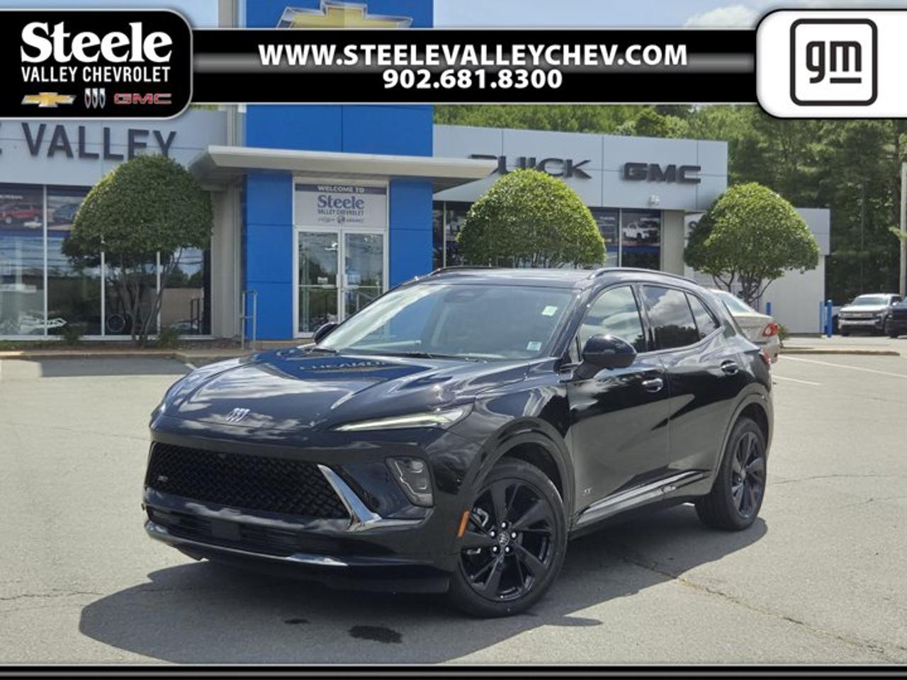 TRANSMISSION, 9-SPEED AUTOMATIC (STD), SPORT TOURING (ST) PREFERRED EQUIPMENT GROUP includes standard equipment, MOONROOF, POWER, PANORAMIC, TILT-SLIDING, LICENSE PLATE FRONT MOUNTING PACKAGE, ENGINE, 2.0L TURBO, 4-CYLINDER, SIDI (228 hp [170 kW] @ 5000 rpm, 258 lb-ft of torque [350 N-m] @ 1500-4000 rpm) (STD), EBONY TWILIGHT METALLIC, 3 YEARS SIRIUSXM, Wireless Charging, Wireless Apple CarPlay/Wireless Android Auto, Wiper, rear intermittent. This Buick Envision has a strong Turbocharged Gas I4 2.0L/- TBD  engine powering this Automatic transmission.* Experience a Fully-Loaded Buick Envision Sport Touring *Windows, power, rear with Express-Down, Window, power with front passenger Express-Up and Down, Window, power with driver Express-Up and Down, Wi-Fi Hotspot capable (Terms and limitations apply. See onstar.ca or dealer for details.), Wheels, 20 (50.8 cm) alloy with Carbon Flash Metallic and high gloss Black centre cap, Wheel, 17 (43.2 cm) steel spare, USB ports, front lower console, dual, charge-only, USB ports, 2, Charge/Data ports located on instrument panel, Universal Home Remote includes garage door opener, 3-channel programmable, Trailering provisions includes connector for accessory wiring harness, Traffic Sign Recognition, Tool kit, road emergency, Tires, P245/45R20 all-season, Tire, spare T145/70R17 SL blackwall, Tire Pressure Monitoring System, auto learn, Teen Driver a configurable feature that lets you activate customizable vehicle settings associated with a key fob, to help encourage safe driving behaviour. It can limit certain available vehicle features, and it prevents certain safety systems from being turned off. An in-vehicle report card gives you information on driving habits and helps you to continue to coach your new driver, Tail lamps, LED, Suspension, rear 5-link, Suspension, front MacPherson strut, Steering, power, non-variable ratio, electric.* Stop By Today *Live a little- stop by Steele Valley Chevrolet Buick GMC Cadillac located at 9184 Commercial Street, New Minas, NS, NS B4N3V9 to make this car yours today!*Disclaimer*Please verify all information with a Steele Valley representative.