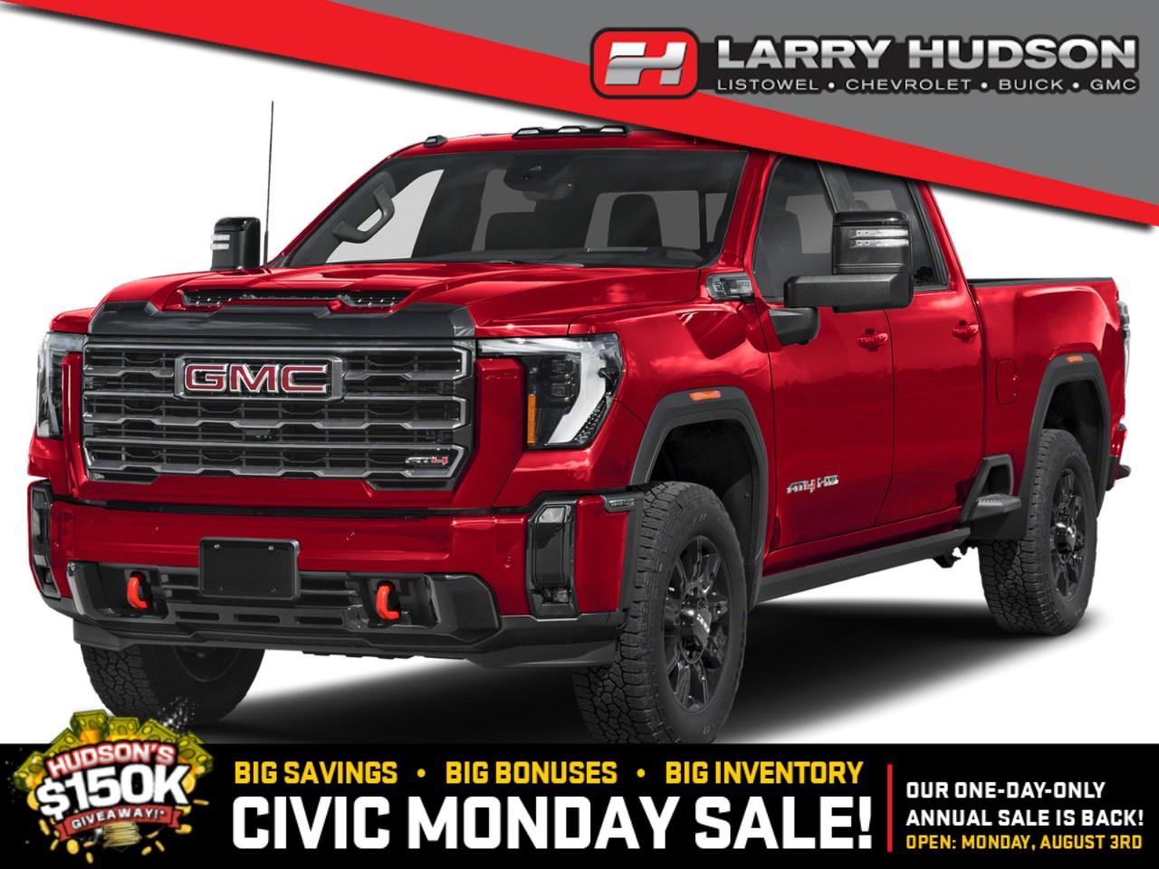 HUDSONS HAS IT! See it - Drive it - Own it - LOVE it. At Larry Hudson Chevrolet Buick GMC we make car buying a breeze! New car pricing with $0 down approvals are among your options (*on approved credit). There are a variety of finance and lease options available. Also expect top dollar for your trade-in! Selling price/payment shown includes cash incentive(s). Does not include HST & Licensing. Bi-Weekly payments reflect current Chevrolet Buick and GMC incentives. We have professional Product Specialist to guide you through your vehicle purchase. Contact us for more info! 1-800-350-3325