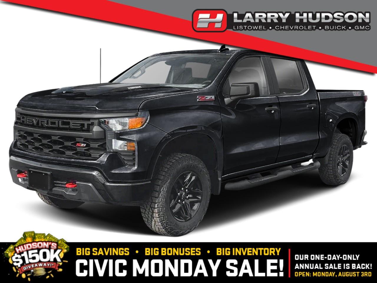 2026 Chevrolet Silverado 1500 Crew Cab Short Box 4-Wheel Drive Custom Trail Boss Photo