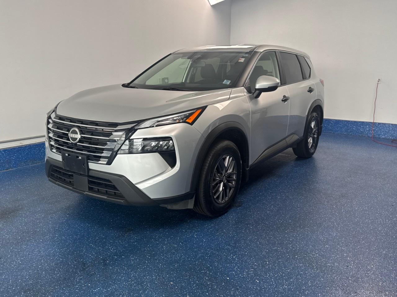 New Price! 2024 Nissan Rogue S AWD S | One Owner | Like New | Zacks Certified. CVT with Xtronic AWD Brilliant Silver Metallic 1.5L DOHC<br /><br /><br />AWD, 17''' Alloy Wheels, Air Conditioning, AM/FM radio: SiriusXM, Apple CarPlay/Android Auto, Automatic temperature control, Blind Spot Warning, Electronic Stability Control, Heated door mirrors, Heated Front Bucket Seats, Heated front seats, Heated steering wheel, Leather steering wheel, Navigation System, Package AA00 w/No Options, Power windows, Radio: AM/FM NissanConnect, Rear Parking Sensors, Rear window defroster, Rear window wiper, Remote keyless entry, Speed control, Telescoping steering wheel, Tilt steering wheel, Turn signal indicator mirrors.<br /><br />Certification Program Details: Fresh 2 Yr MVI | 30 day warranty* | 110 point inspection | Full tank of fuel | Krown rustproofed | Flexible financing options | Professionally detailed<br /><br />This vehicle is Zacks Certified! You're approved! We work with you. Together we'll find a solution that makes sense for your individual situation. Please visit us or call 902 843-3900 to learn about our great selection.<br /><br />With 22 lenders available Zack's Auto Sales can offer our customers with the lowest available interest rate. Thank you for taking the time to check out our selection!