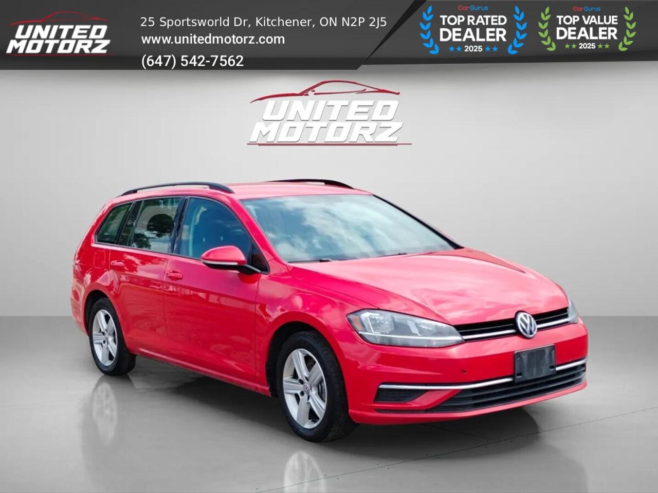 2018 Volkswagen Golf Sportwagen TSi Trendline Manual 4MOTION 1.8L AWD~SAFETY CERTI Photo