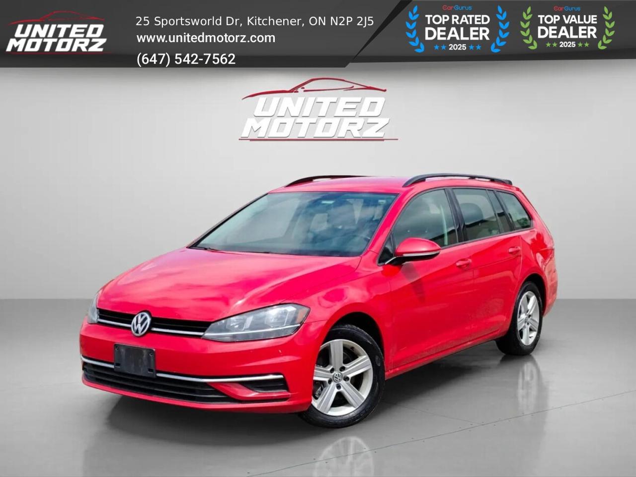 2018 Volkswagen Golf Sportwagen TSi Trendline Manual 4MOTION 1.8L AWD~SAFETY CERTI Photo