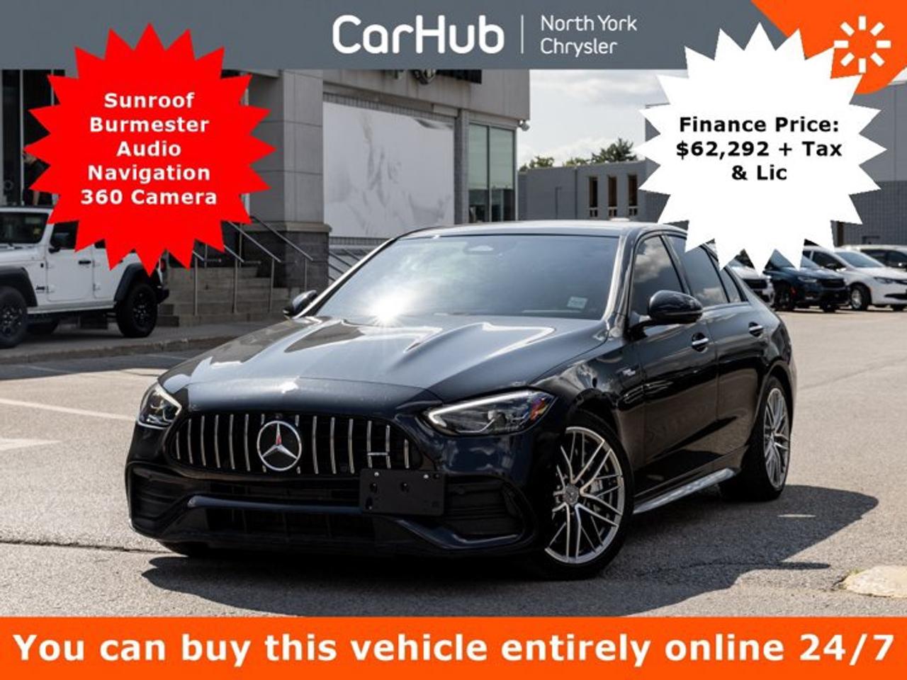 2024 Mercedes-Benz C-Class AMG C 43 2.0L Turbo Hybrid | AMG SPEEDSHIFT MCT | Panoramic Roof & Burmester Audio Photo0