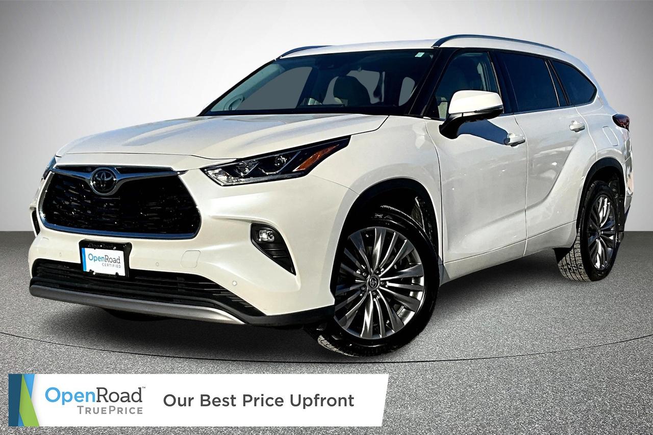 The 2020 Toyota Highlander Limited AWD offers a premium combination of comfort, reliability, and all-weather capability. It features a spacious leather interior with heated and ventilated front seats, 3-row seating, power liftgate, sunroof, touchscreen infotainment with Apple CarPlay and Android Auto, navigation, backup camera, Bluetooth, and advanced Toyota Safety Sense features. A luxurious and versatile SUV that&rsquo;s perfect for families, daily driving, and road trips. This Highlander is waiting for you so come in today and experience it with a test drive! Drive away with confidence from OpenRoad Toyota Abbotsford! Get our TruePrice upfront with no haggling and no hassle. Every OpenRoad Certified vehicle is fully inspected and backed by a Carfax history report. Visit us today at 30210 Automall Drive in Abbotsford or call now to book your test drive and get behind the wheel!   List Price subject to $595 Documentation Fee, $499 Lease/Finance Fee, and applicable taxes. VSA Dealer #40643