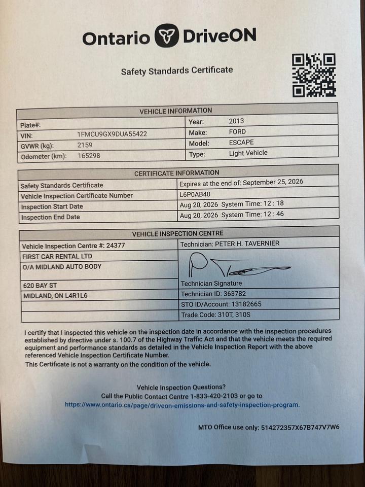 2013 Ford Escape SE Photo
