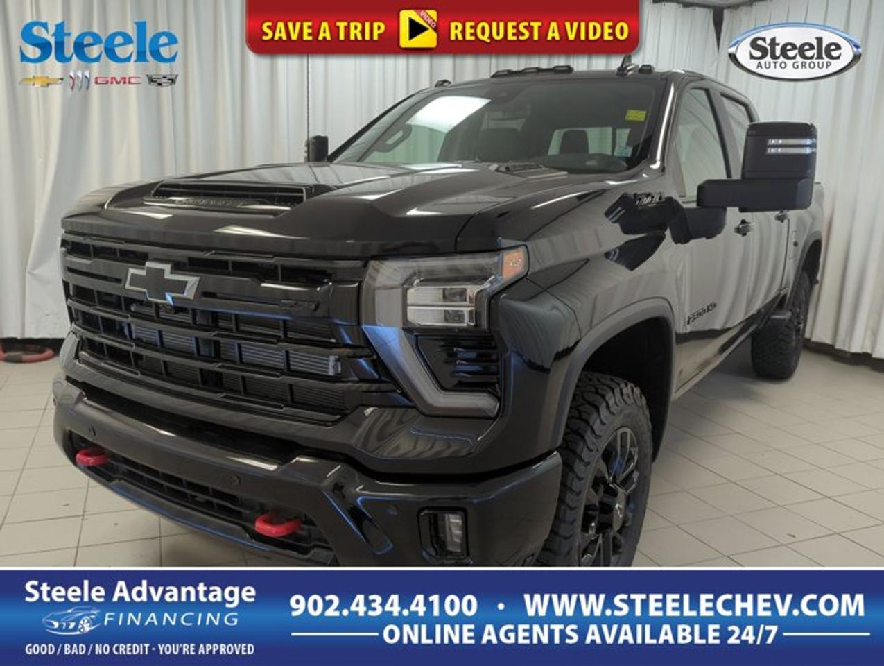 Built for serious work and ready for Atlantic Canada roads, the 2026 Chevrolet Silverado 2500 LT delivers heavy-duty diesel strength with everyday comfort. This black-on-black four-door truck at Steele Chevrolet Buick GMC in Dartmouth pairs a 6.6L turbocharged diesel V8, automatic transmission, and 4 roues motrices for confident capability in tough conditions.The 2026 Chevrolet Silverado 2500 LT brings a smart mix of rugged hardware and useful driver-focused features. With Off-Road Suspension, Off-Road Tires, Automatic Climate Control, a Heated Steering Wheel, Rear Cross Traffic Alert, and Adaptive Cruise Control, this truck is equipped to handle demanding jobs, uneven terrain, and long highway drives with ease.FEATURES OF THE Silverado 2500 LTBlack exterior with bold heavy-duty presenceBlack interior with practical cabin layoutFour full doors for easy accessAutomatic transmission for smooth daily operationTRUCK FEATURES4 roues motrices for added tractionTurbo diesel V8 delivers strong pulling powerOff-Road Suspension supports rough terrain drivingOff-Road Tires help grip loose surfacesADVANCED SAFETY FEATURESRear Cross Traffic Alert aids reversingAdaptive Cruise Control supports highway drivingHeavy-duty build inspires added driver confidenceFour-door design helps passenger entry easePERFORMANCE AND EFFICIENCY6.6L turbocharged diesel V8 powerAutomatic transmission supports smooth gear changesDiesel strength suits towing and haulingOff-road setup handles uneven ground confidentlyCOMFORT AND CONVENIENCEAutomatic Climate Control maintains cabin comfortHeated Steering Wheel adds cold-weather comfortSpacious cabin supports work and travelFour doors improve daily passenger accessTECHNOLOGY AND CONNECTIVITYAdaptive Cruise Control adds modern convenienceClimate controls are simple to manageDriver-focused layout keeps essentials closeClear cabin design supports easy useCARGO SPACEPickup bed supports tools and gearHeavy-duty design suits demanding cargo tasksCabin space adds room for essentialsFour-door layout boosts everyday practicalityWHAT OTHER OWNERS LIKEStrong diesel torque for hard jobsConfident traction from 4 roues motricesComfortable cabin for long drivesOff-road equipment for rougher conditionsFor drivers who need real heavy-duty capability, the 2026 Chevrolet Silverado 2500 LT stands out with proven diesel power and practical features that matter every day. The black exterior gives this truck a clean, bold look, while the black interior keeps things functional and easy to maintain for work or family use.Its Off-Road Suspension and Off-Road Tires help this truck stay composed when the pavement ends. Whether you are heading to a job site, towing equipment, or travelling through changing weather, the 2026 Chevrolet Silverado 2500 LT is built to stay composed and capable. The 4 roues motrices system adds the traction needed for gravel, mud, snow, and uneven surfaces.Inside, comfort features make a big difference during long days. Automatic Climate Control helps keep the cabin at the right temperature, while the Heated Steering Wheel adds welcome warmth on cold mornings. Adaptive Cruise Control also helps reduce fatigue on longer highway trips by supporting a more relaxed drive.Rear Cross Traffic Alert adds extra awareness when backing out of parking spaces or busy areas. Combined with the trucks commanding design and strong road presence, it helps make daily driving easier in crowded settings. This is a heavy-duty pickup that balances work-ready strength with useful modern convenience.Available now at Steele Chevrolet Buick GMC in Dartmouth, this 2026 Chevrolet Silverado 2500 LT is a smart choice for drivers who want diesel performance, off-road confidence, and a comfortable cabin in one serious truck.This 2026 Chevrolet Silverado 2500 LTs VIN is: 2GC4KNEY6T1210277 .