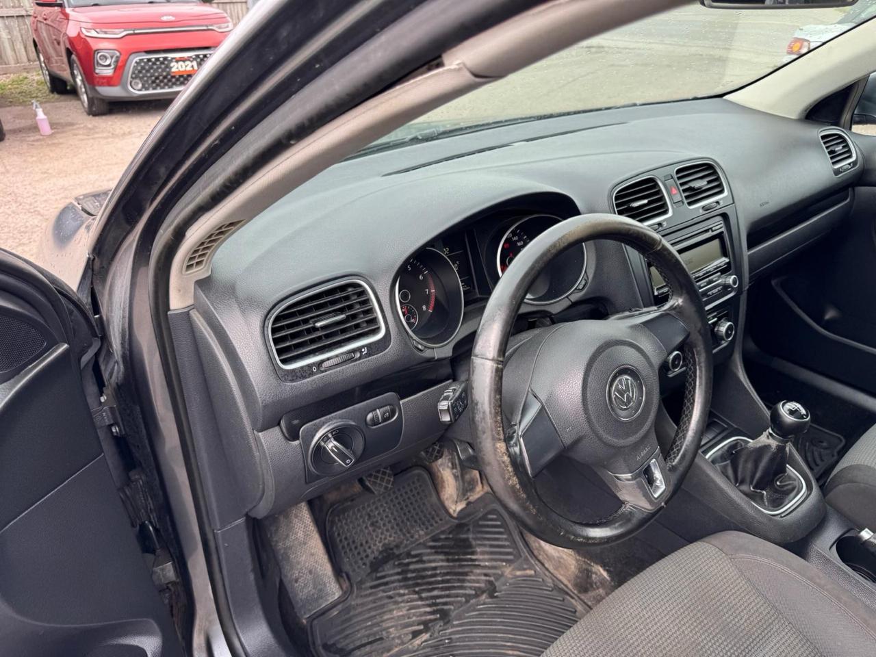 2011 Volkswagen Golf Wagon AS IS, Trendline, MANUAL, RUNS WELL Photo