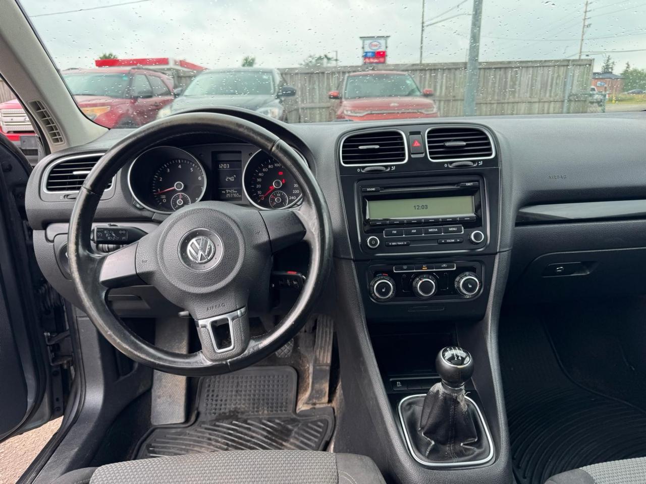 2011 Volkswagen Golf Wagon AS IS, Trendline, MANUAL, RUNS WELL Photo