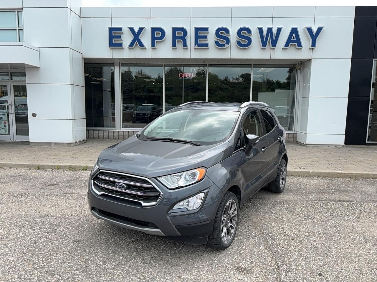 2022 Ford EcoSport TITANIUM, HEATED WHEEL, 17'S, SPORT DECAL! LOW KMS Photo