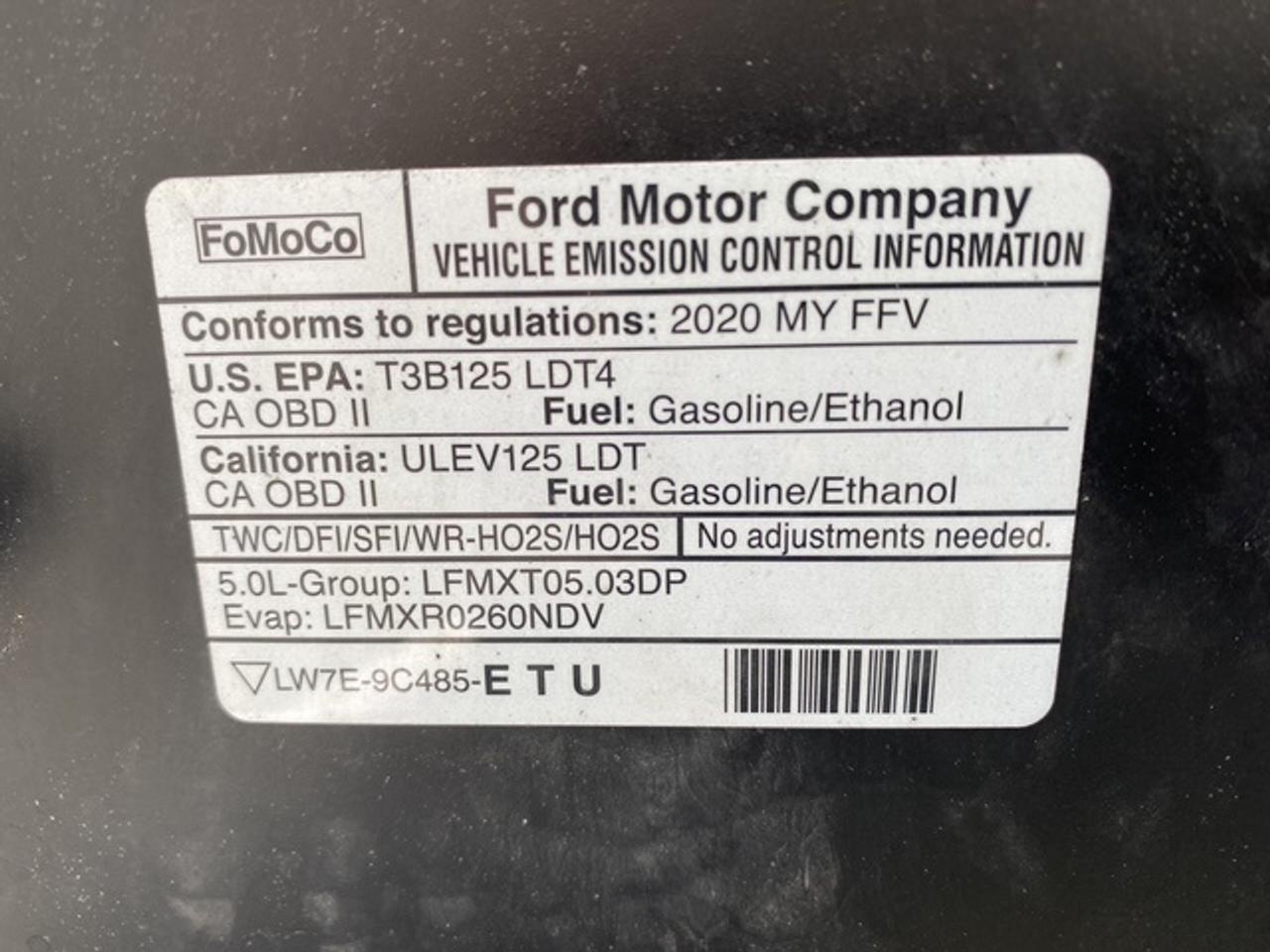 2020 Ford F-150 XLT CREW CAB STD BED 4WD SUPERCREW Photo