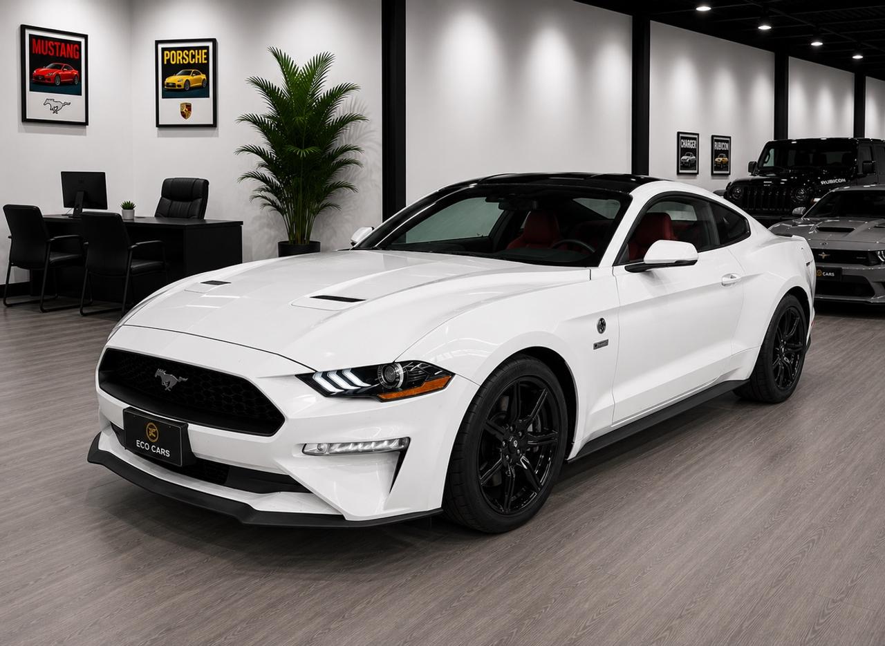 2020 Ford Mustang Ecoboost Premium|Shelby & Ruosh Upgrades|Red Photo