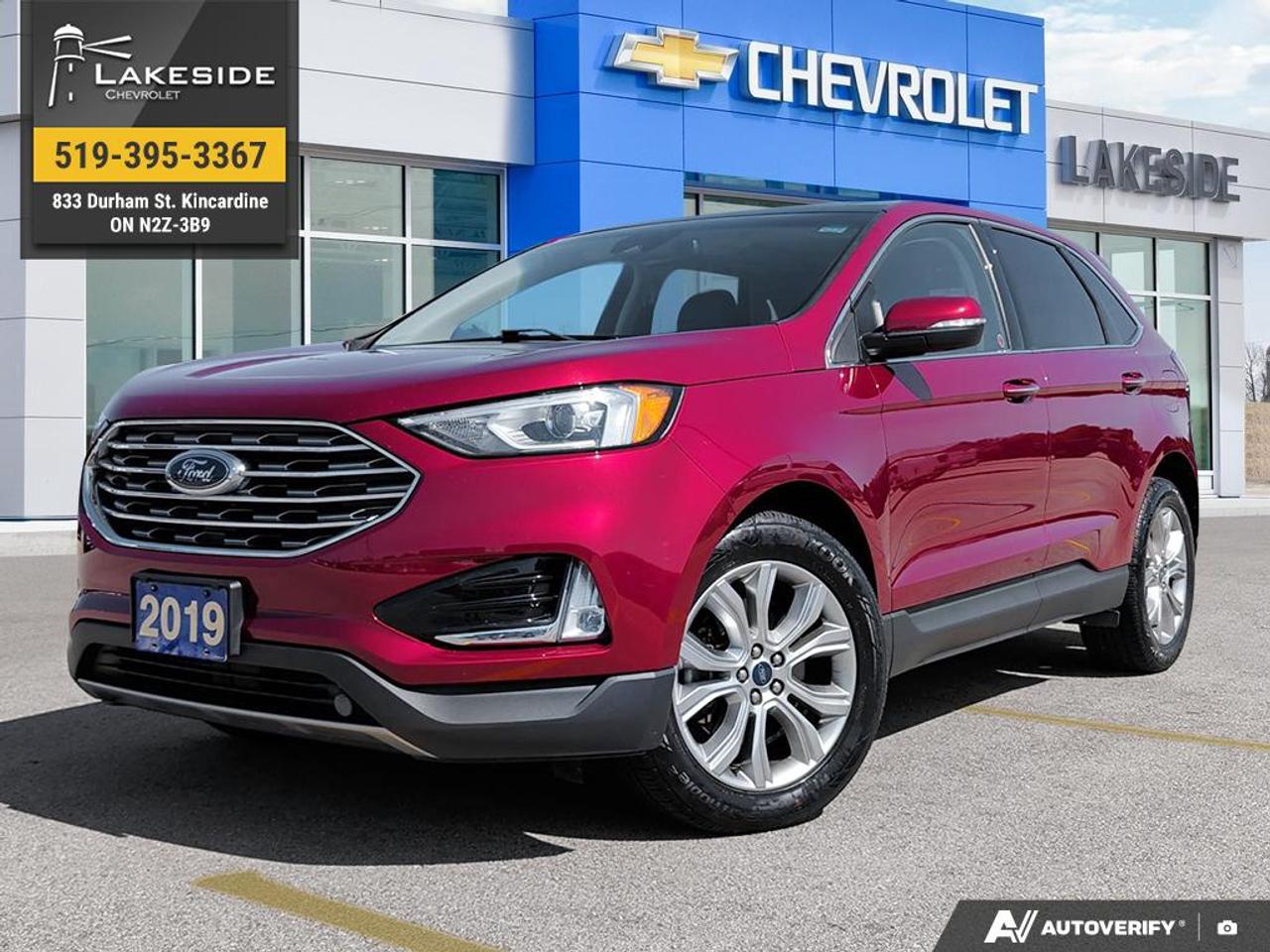 2019 Ford Edge TITANIUM 4DR ALL-WHEEL DRIVE Photo0