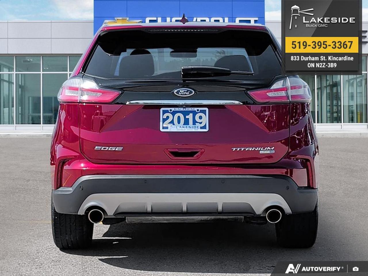 2019 Ford Edge TITANIUM 4DR ALL-WHEEL DRIVE Photo4