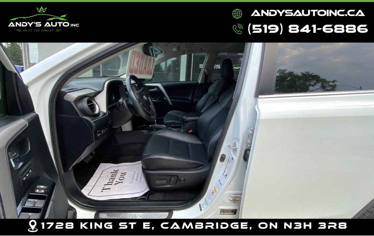2018 Toyota RAV4 LIMTED ! LEATHER ! SUNROOF ! AWD ! LIMTED ! LEATHER ! SUNROOF ! AWD ! Photo