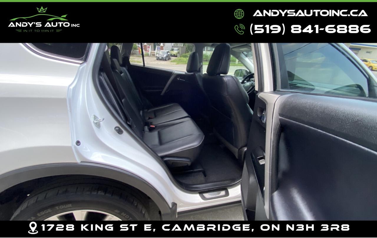 2018 Toyota RAV4 LIMTED ! LEATHER ! SUNROOF ! AWD ! LIMTED ! LEATHER ! SUNROOF ! AWD ! Photo
