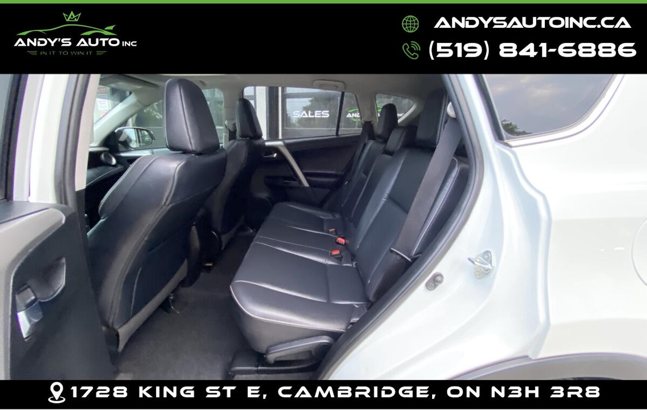 2018 Toyota RAV4 LIMTED ! LEATHER ! SUNROOF ! AWD ! LIMTED ! LEATHER ! SUNROOF ! AWD ! Photo