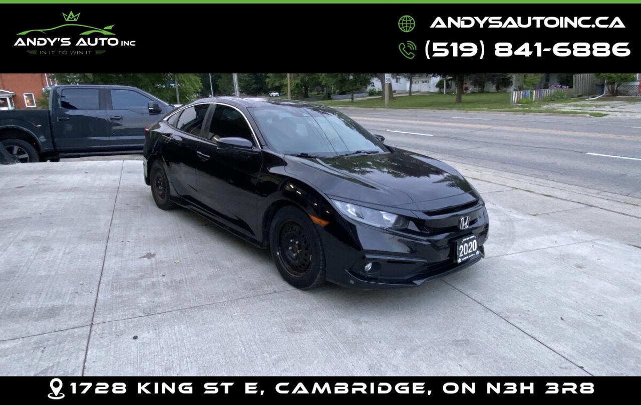 2020 Honda CIVIC SPORT ! CVT ! SUNROOF ! CARPLAY ! NO ACCIDEN SPORT ! CVT ! SUNROOF ! CARPLAY ! NO ACCIDENTS ! Photo