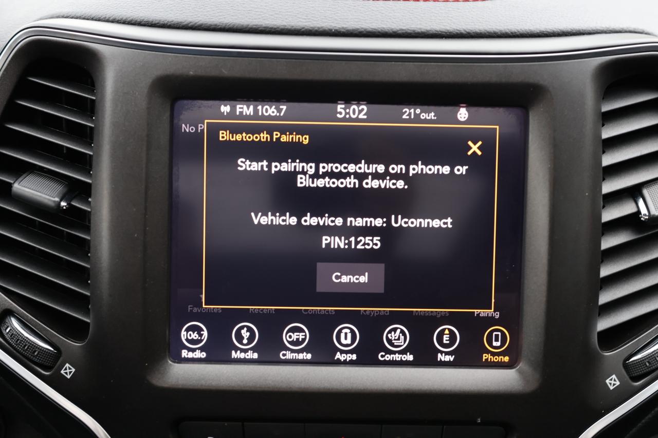 2019 Jeep Cherokee TRAILHAWK-ELITE-4WD-R STARTER/ADAPT CRUISE/NAV/BCA Photo
