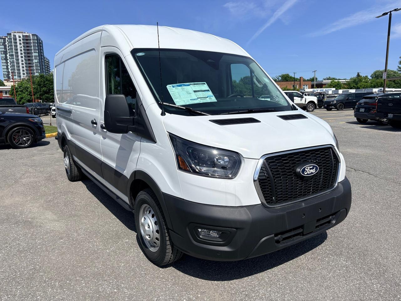 2026 Ford Transit-350 Cargo Base w/9,900 lb. GVWR Rear-Wheel Drive Medium Roof Van 148 in. WB Photo