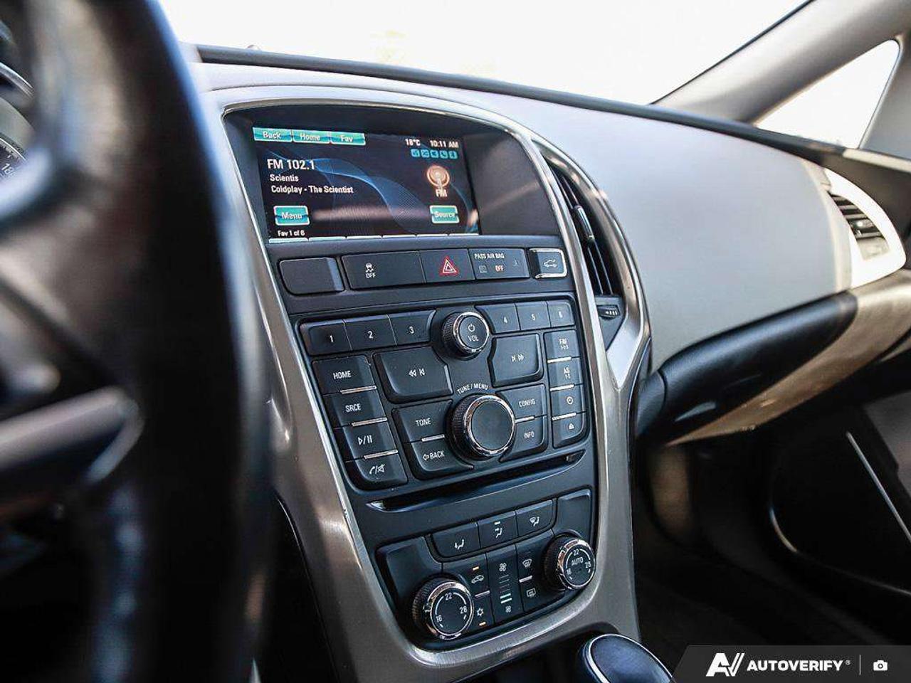 2016 Buick Verano CX, 2.4L 4-CYL, ALLOYS, FWD, ALLOYS, LEATHER, SUNROOF, 1-OWNER, CERTIFIED AS-TRADED! Photo