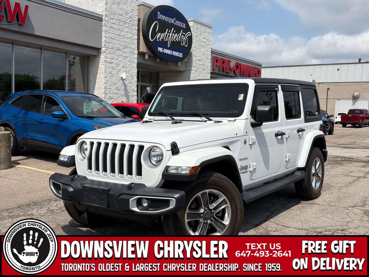 2021 Jeep Wrangler Sahara w/NAV, Alpine Sound System, Remote Starter Photo