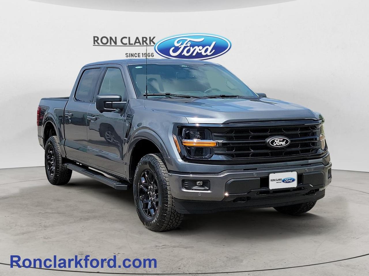 Freshly arrived and ready for work or play, this 2026 Ford F-150 XLT in Carbonized Grey with a Black interior delivers the capability, comfort, and bold styling that have made the F-150 Canadas best-selling truck. Powered by the legendary 3.5L EcoBoost® V6 engine paired with a smooth 10-speed automatic transmission, it provides impressive towing capability, confident performance, and efficiency whether youre on the job site or heading out for the weekend.Equipped with the 302A Equipment Group, this F-150 offers upgraded comfort and convenience throughout the cabin. The XLT Black Appearance Package gives the truck a sleek, aggressive look with distinctive blacked-out accents that perfectly complement the Carbonized Grey exterior. A power sliding rear window adds extra convenience and ventilation, while the Bed Utility Package with tailgate step makes loading, unloading, and accessing the truck bed easier than ever.Combining rugged capability, modern technology, and standout styling, this 2026 Ford F-150 XLT is built to handle whatever your day demands while looking great every step of the way. Stop by Ron Clark Ford today and see why the F-150 continues to set the benchmark for full-size pickups.Come to the dealer you can trust. 58 years and counting Ron Clark Ford & Jayco RV is known for great value and being best in customer service! We serve and deliver all over Ontario including destinations such as Wyoming, Petrolia, Sarnia, London, Guelph, Kitchener-Waterloo, Hamilton, GTA, Ottawa & Chatham-Kent. Call or visit us at RON CLARK FORD & JAYCO RV to view and test drive today! RON CLARK FORD where else!!