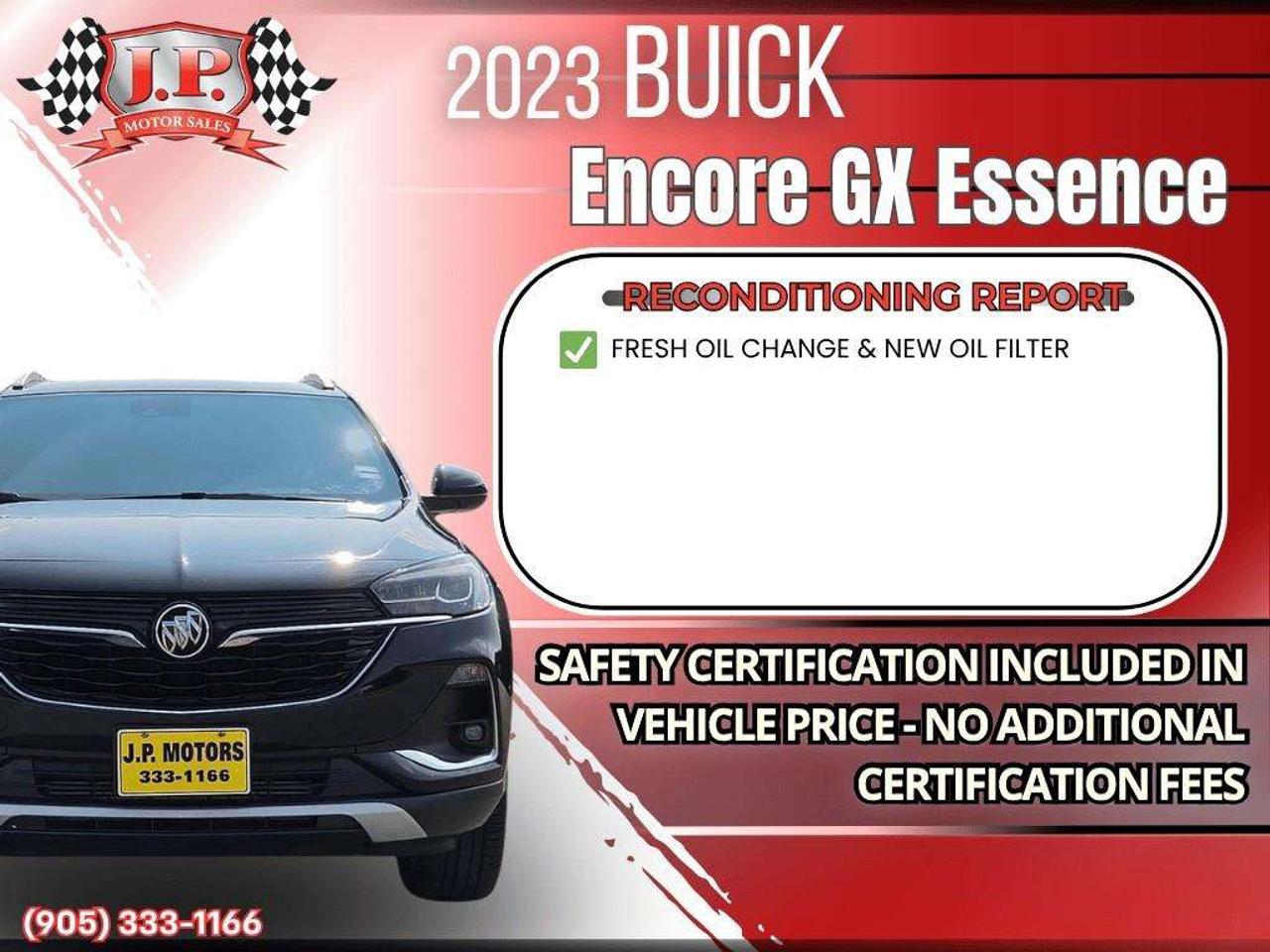 2023 Buick Encore Essence Apple CarPlay & Android Auto • Leather-Appointed Seating • Remote Start System • Built-In Wi-Fi Hotspot • Lane As Photo