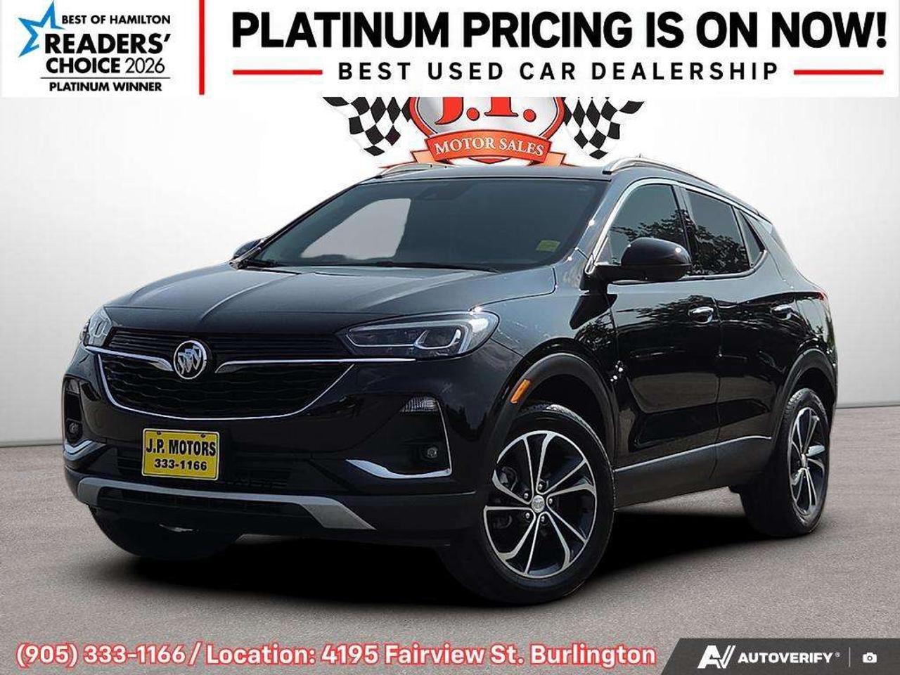 2023 Buick Encore Essence Apple CarPlay & Android Auto • Leather-Appointed Seating • Remote Start System • Built-In Wi-Fi Hotspot • Lane As Photo